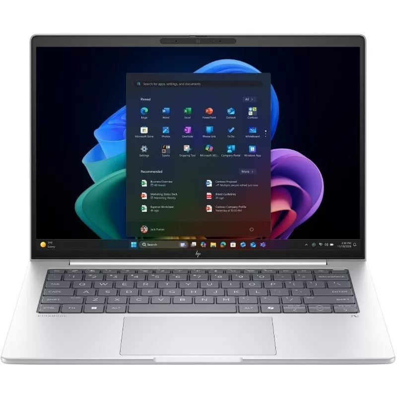 Portátil HP EliteBook 8 G1i D93WBET Intel Core Ultra 5-226V/ 16GB/ 512GB SSD/ 14’/ Win11 Pro