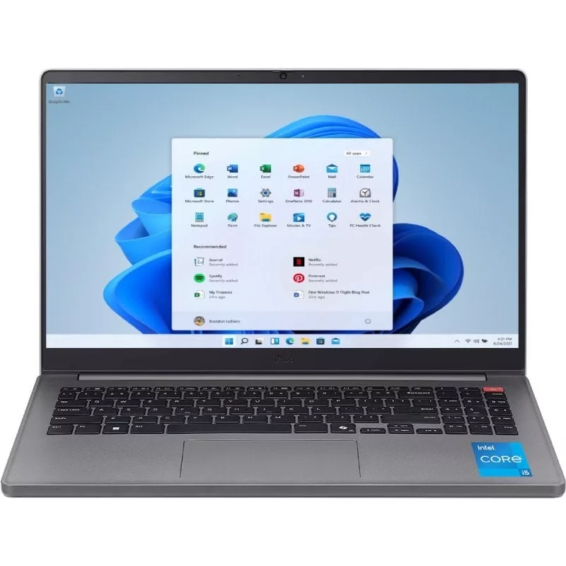 art_lgp-15u50t-g20aa56b_1.webp Portátil LG Gram Book 15U50T-G.AA56B Intel Core i5-1334U/ 16GB/ 512GB SSD/ 15.6’/ Win11 – Image 1