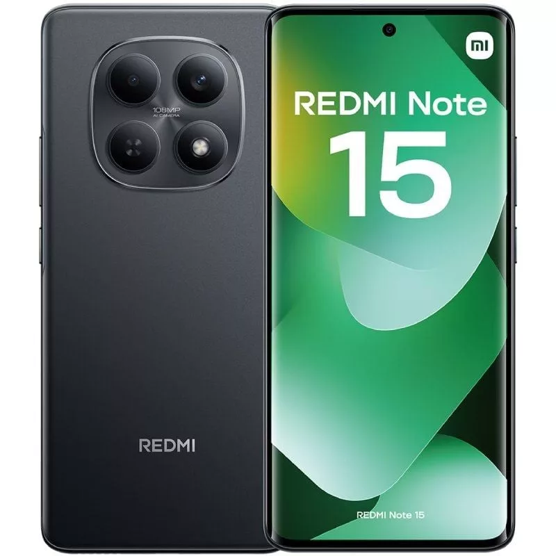 Smartphone Xiaomi Redmi Note 15 6GB/ 128GB/ 6.77’/ Negro