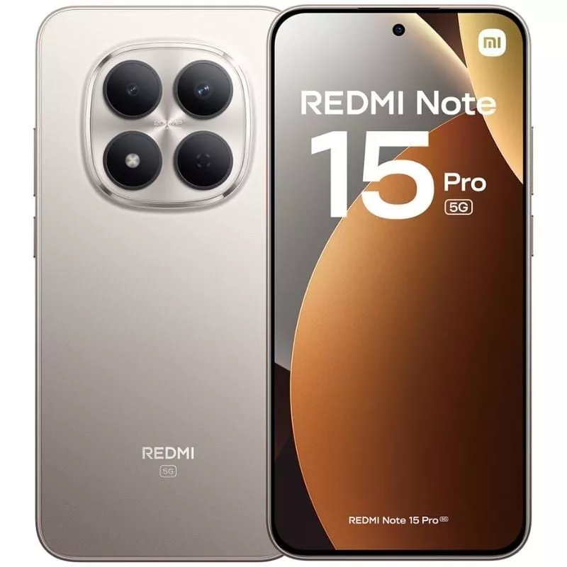 Smartphone Xiaomi Redmi Note 15 Pro 8GB/ 256GB/ 6.83’/ 5G/ Titanio