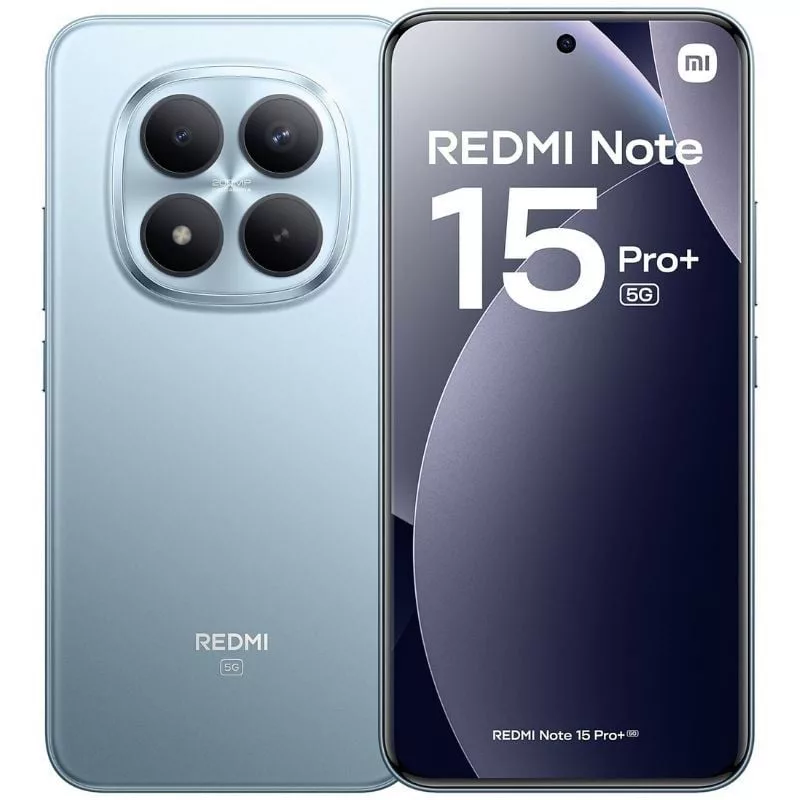 Smartphone Xiaomi Redmi Note 15 Pro Plus 8GB/ 256GB/ 6.83’/ 5G/ Azul Glaciar