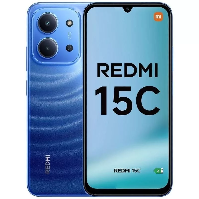 Smartphone Xiaomi Redmi 15C 4GB/ 256GB/ 6.9’/ Azul